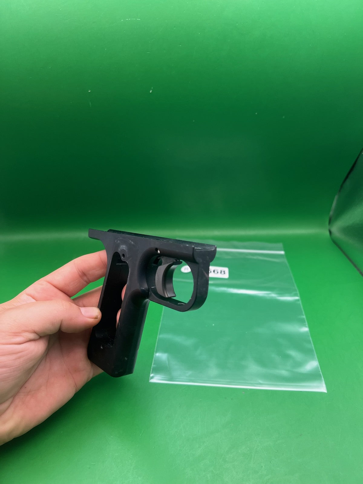 Benchmark Paintball Trigger Frame Black Automag
