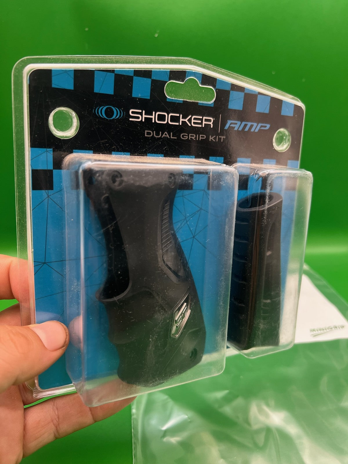 Smart Parts Shocker AMP Dual Grip Kit Black Trigger Frame & Vertical Reg Grip