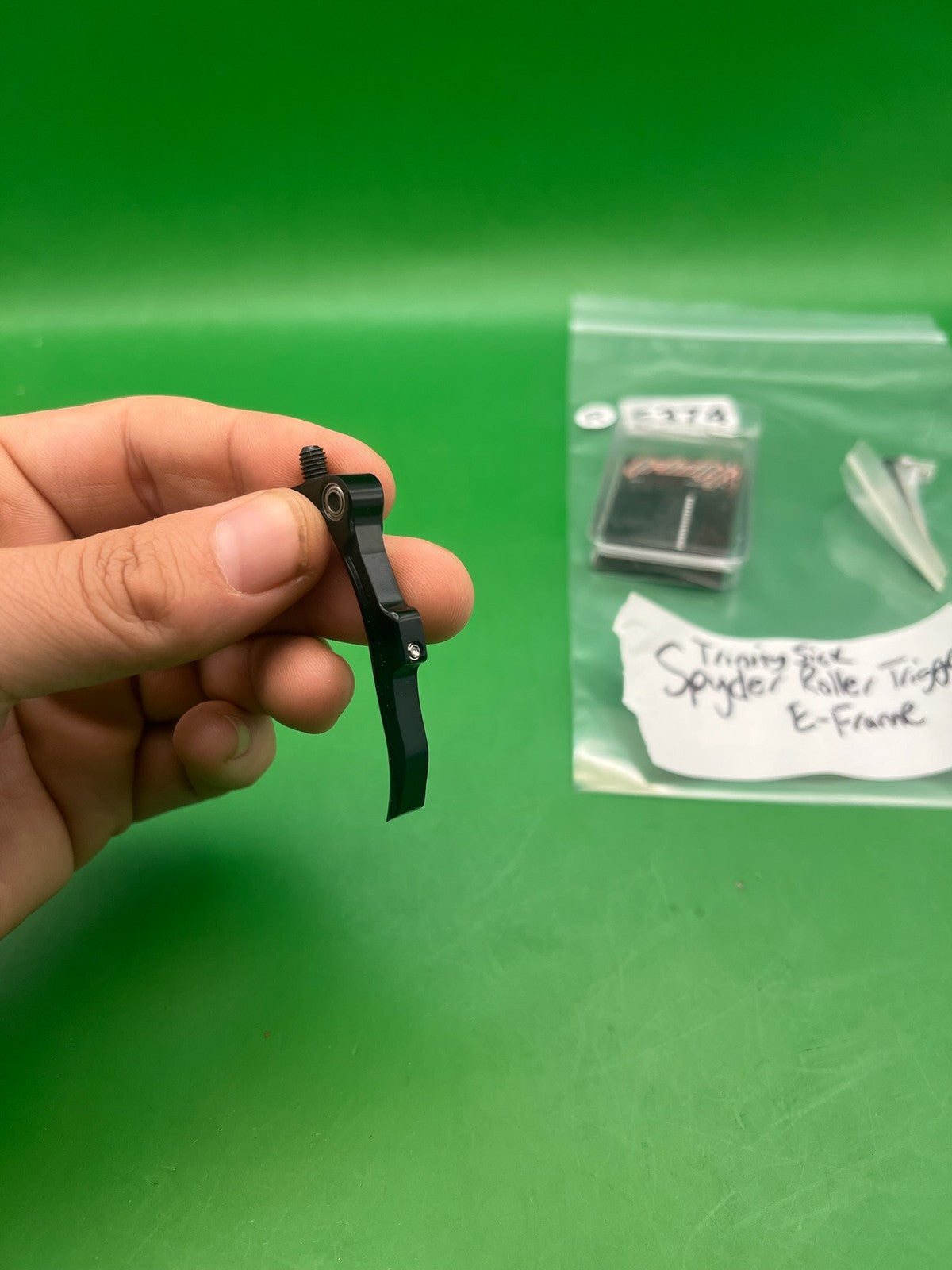 Trinity Sick Spyder Roller Trigger E-Frame Black Aluminum Upgrade