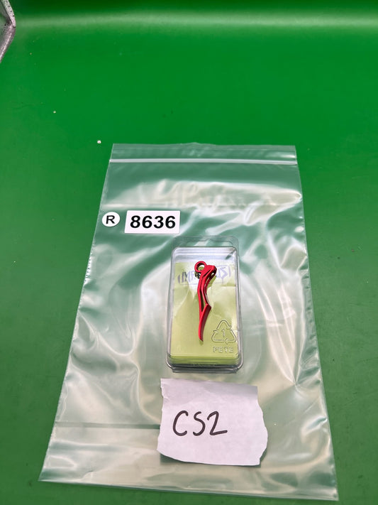 Infamous CS3 Deuce Trigger Type R Red Fits CS2 GEO R5 Aluminum Anodized