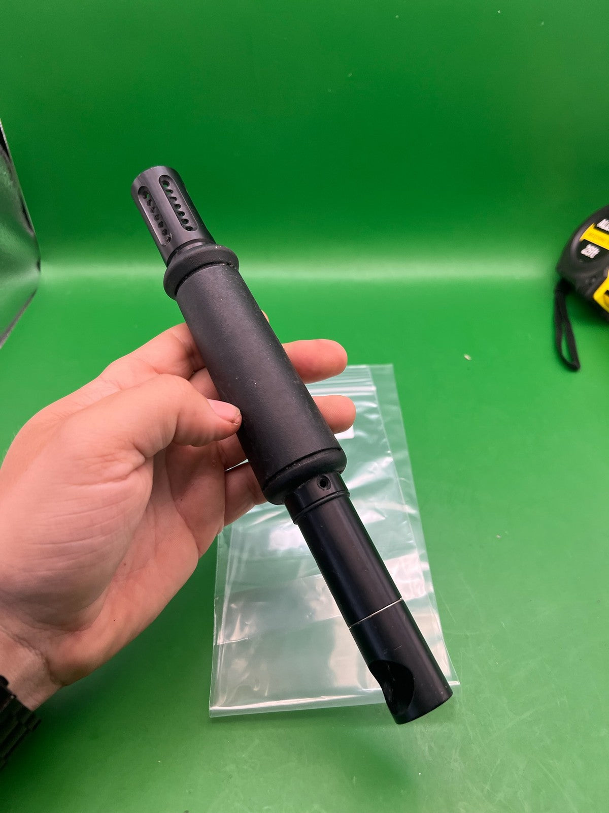 Custom Automag 9" .697 Black - used paintball barrel - black
