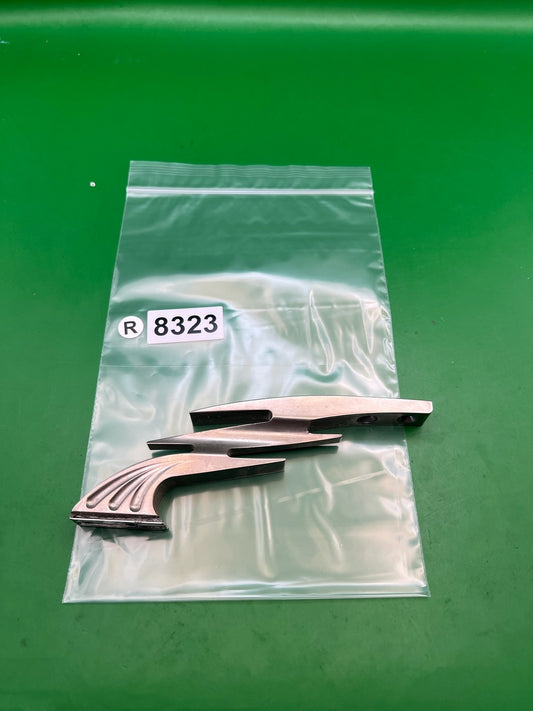 CP Custom Products Lightning Drop Forward Silver Aluminum Paintball