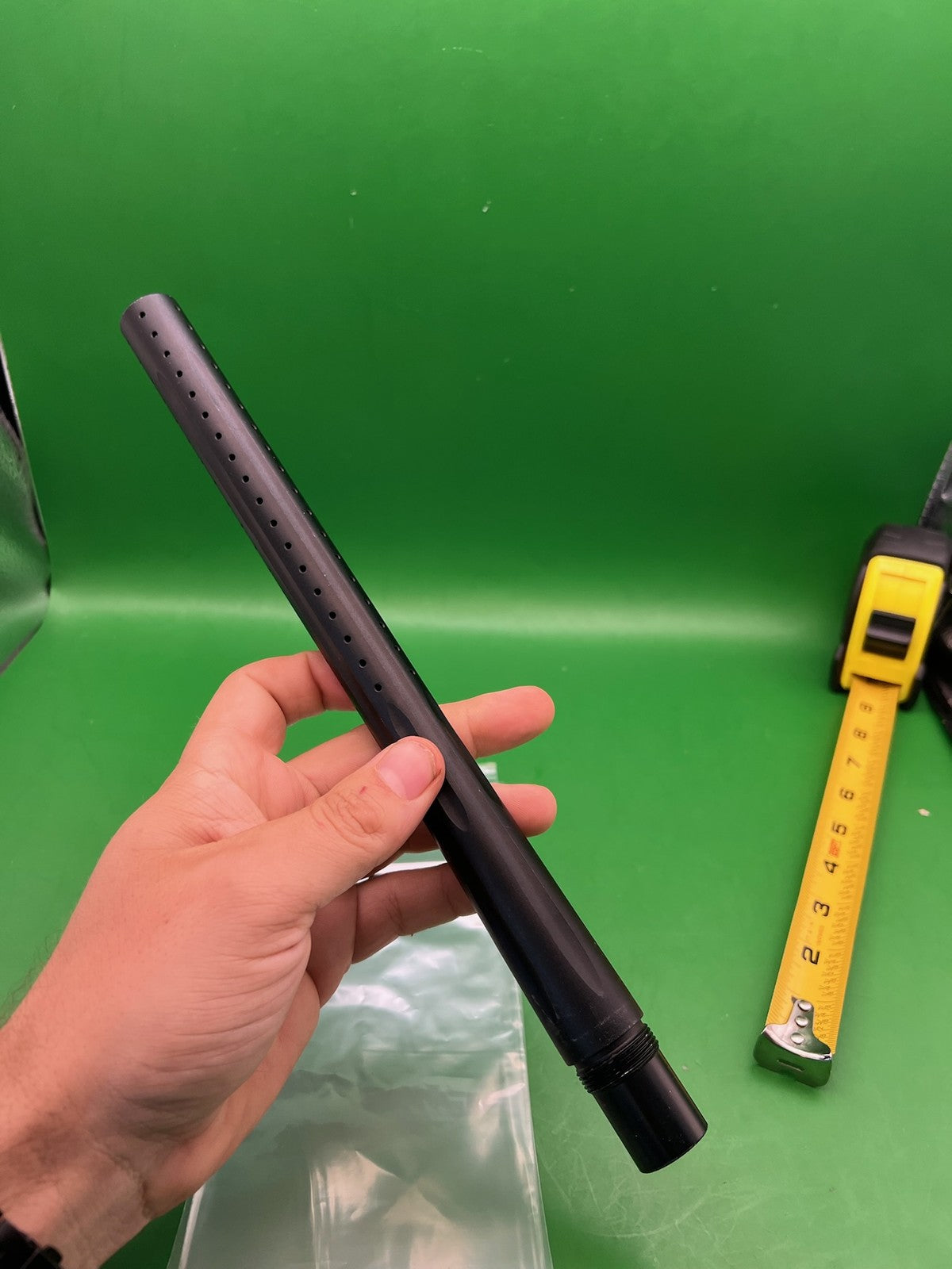 Stock Empire Barrel 12" .685 Black - used paintball barrel - black