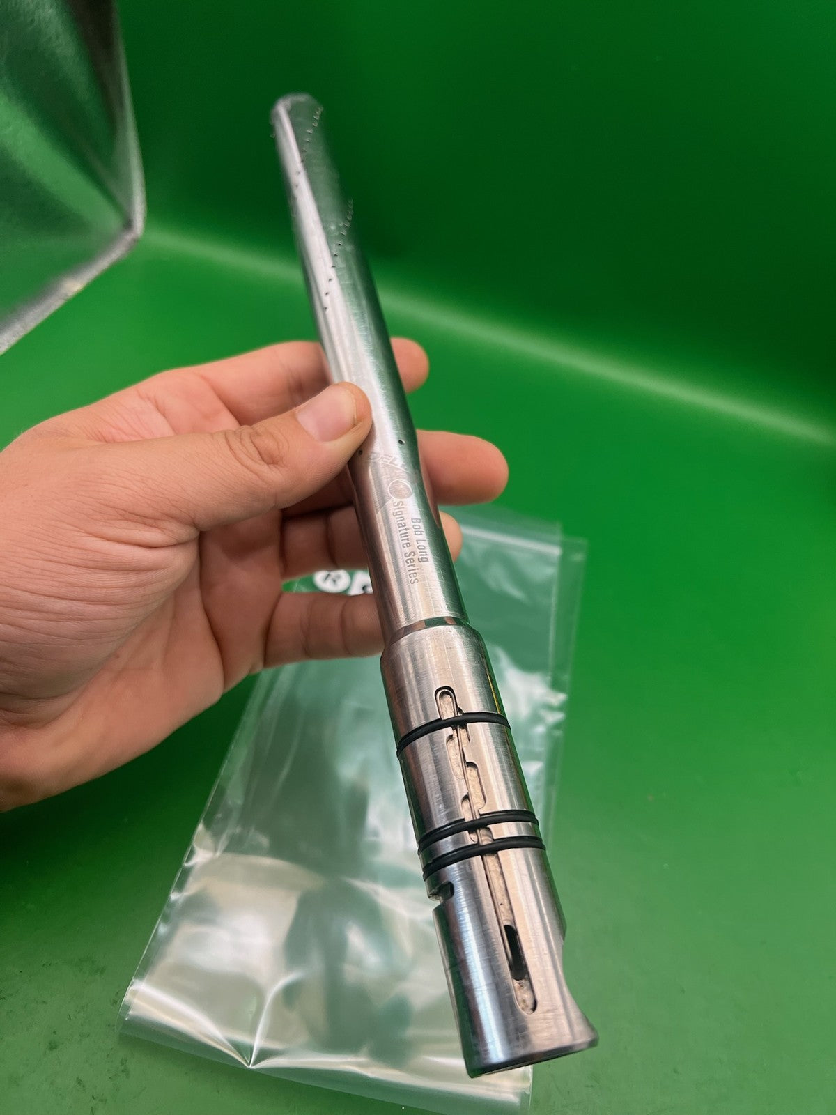 Bob Long Signature Series Paintball Barrel 0.690 12 inch Twistlock