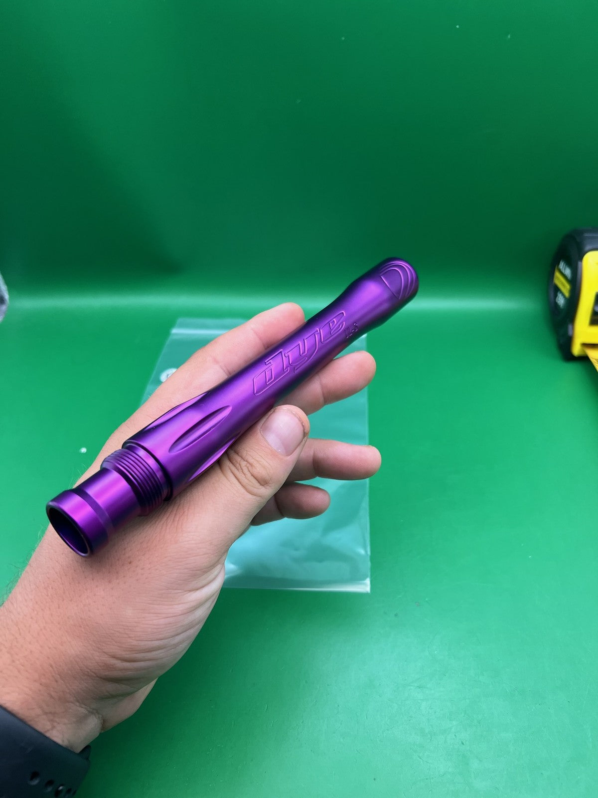 Dye UL-S Barrel Back Purple .684 Bore Autococker AC Thread ~8in