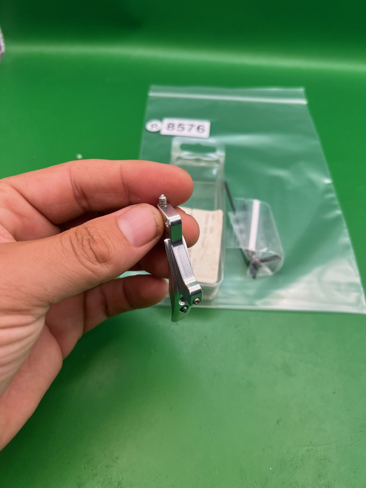 Smart Parts Shocker Trigger Silver Aluminum SFT NXT