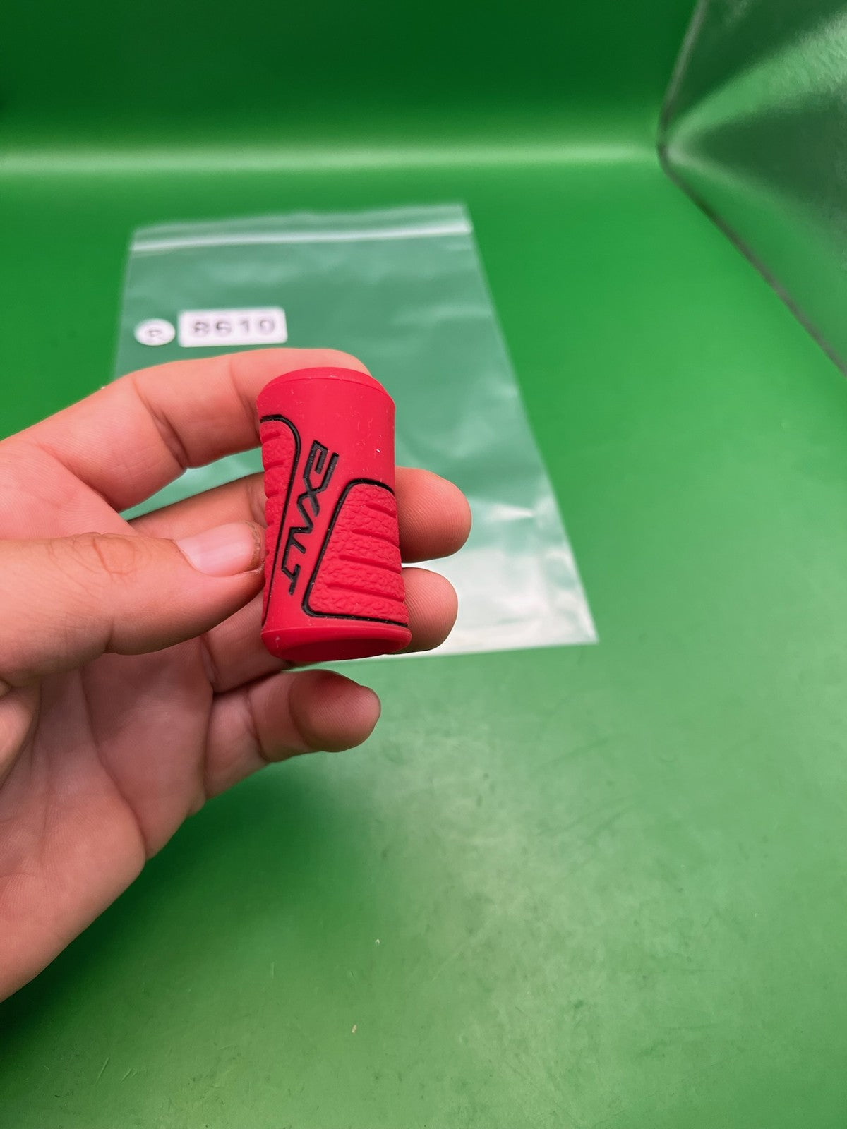 Exalt Regulator Grip Rubber Cover Skin Red Universal Paintball Marker
