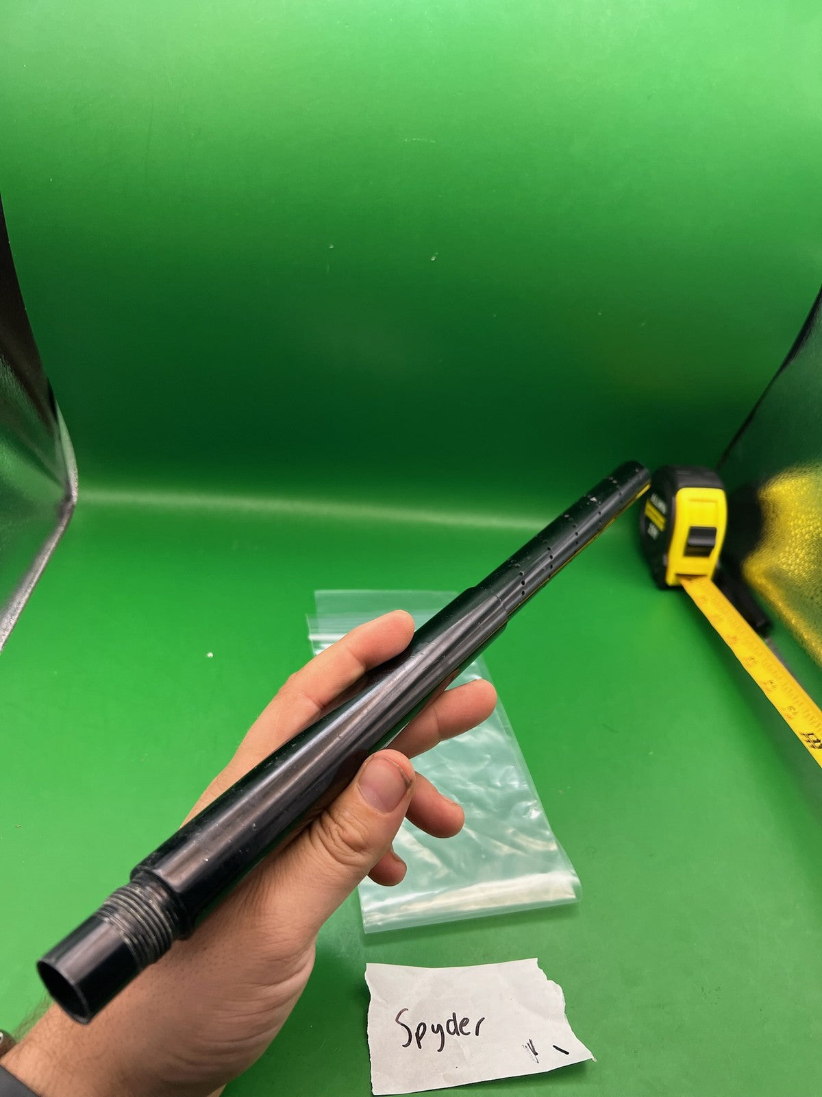Spyder Paintball 16" Ported Barrel Black .689 Bore Smart Parts