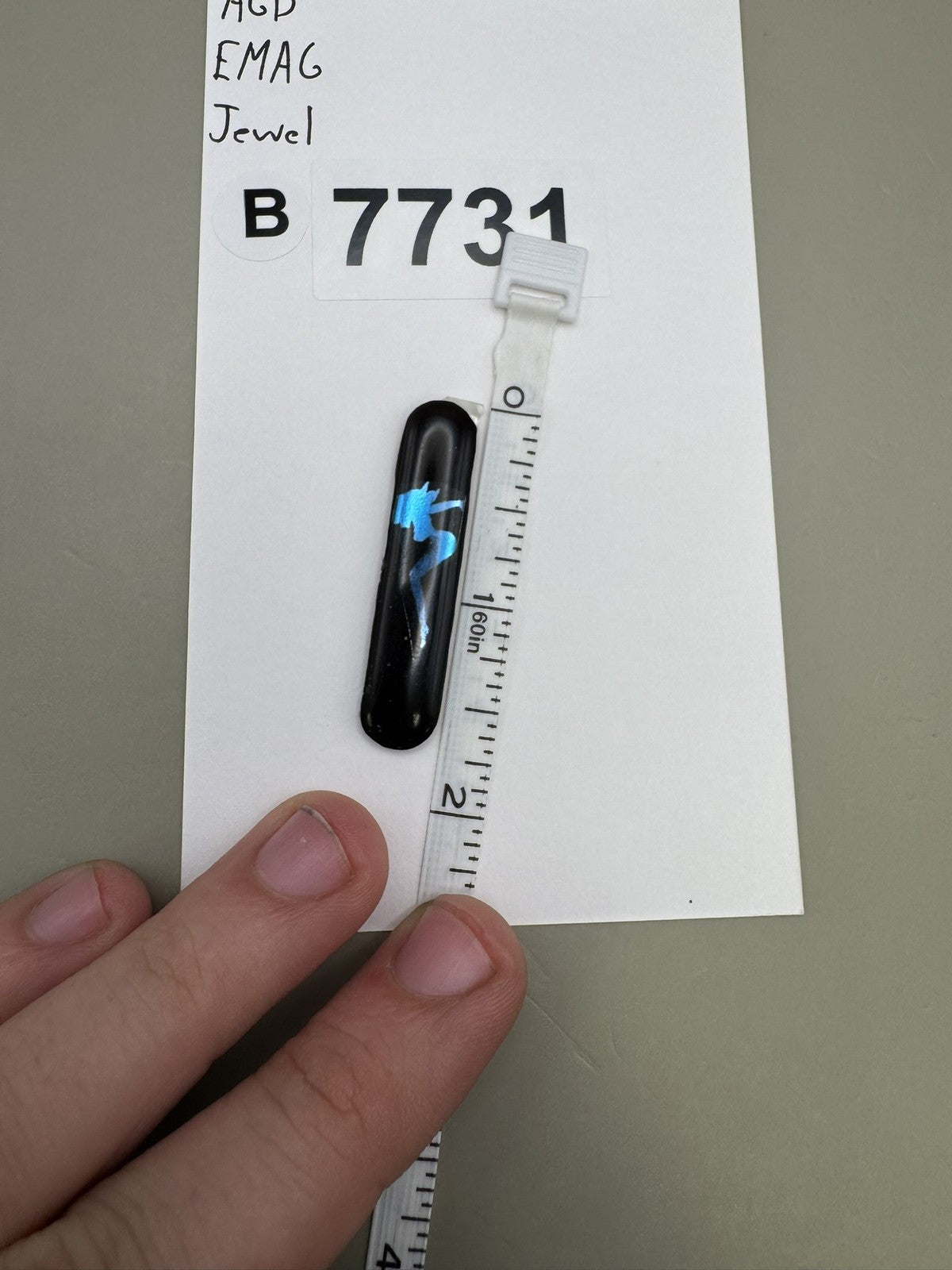 AGD Automag EMag Jewel Decal Black Blue