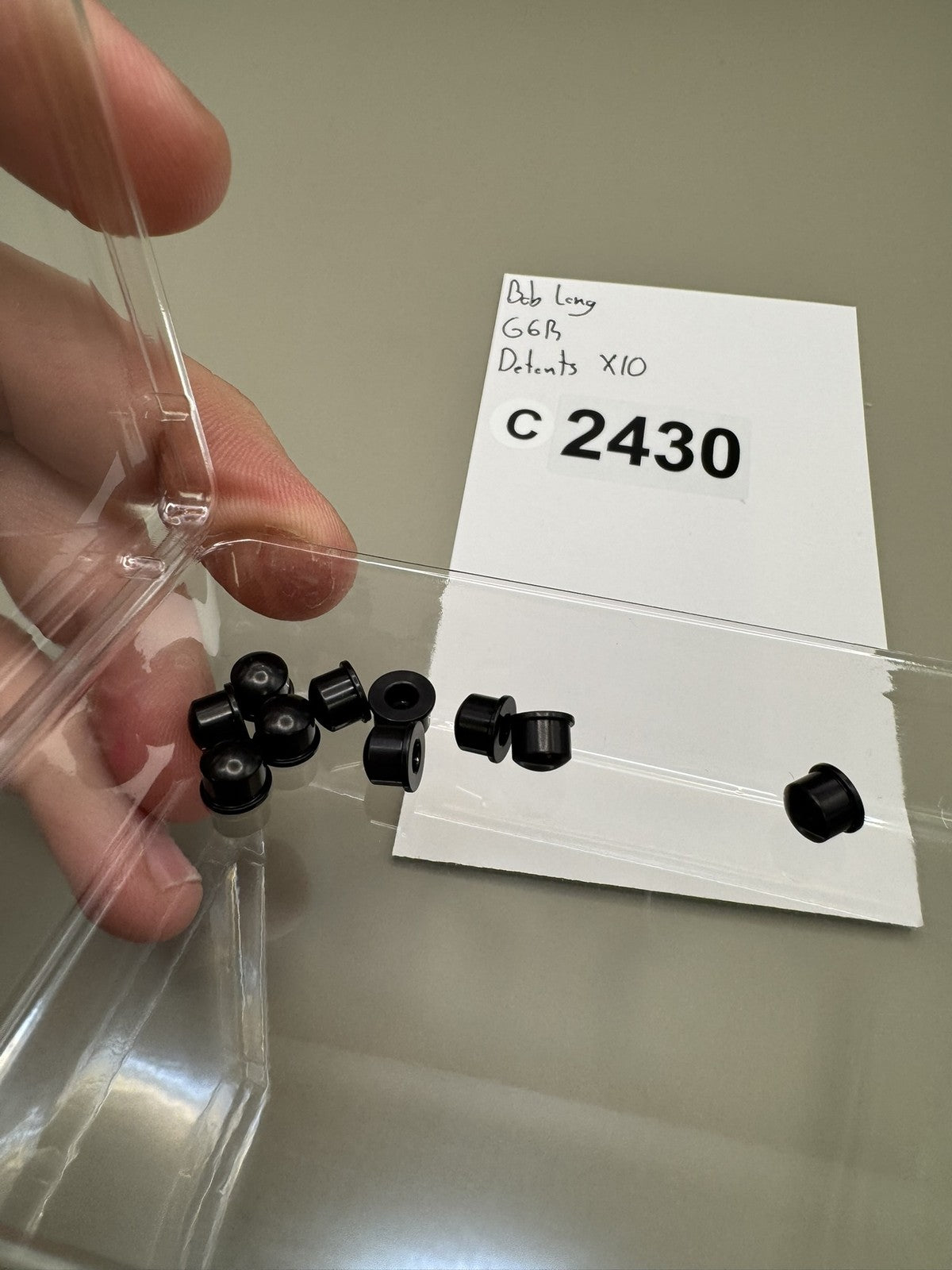 Bob Long G6B Detents X10