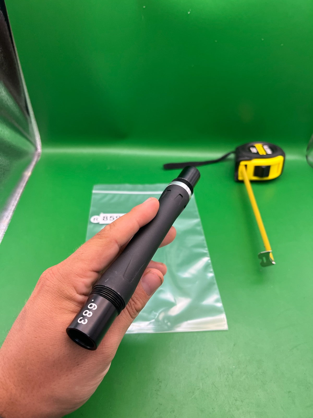 Empire Pipe Barrel Back Autococker Thread Black .683 Bore ~8"