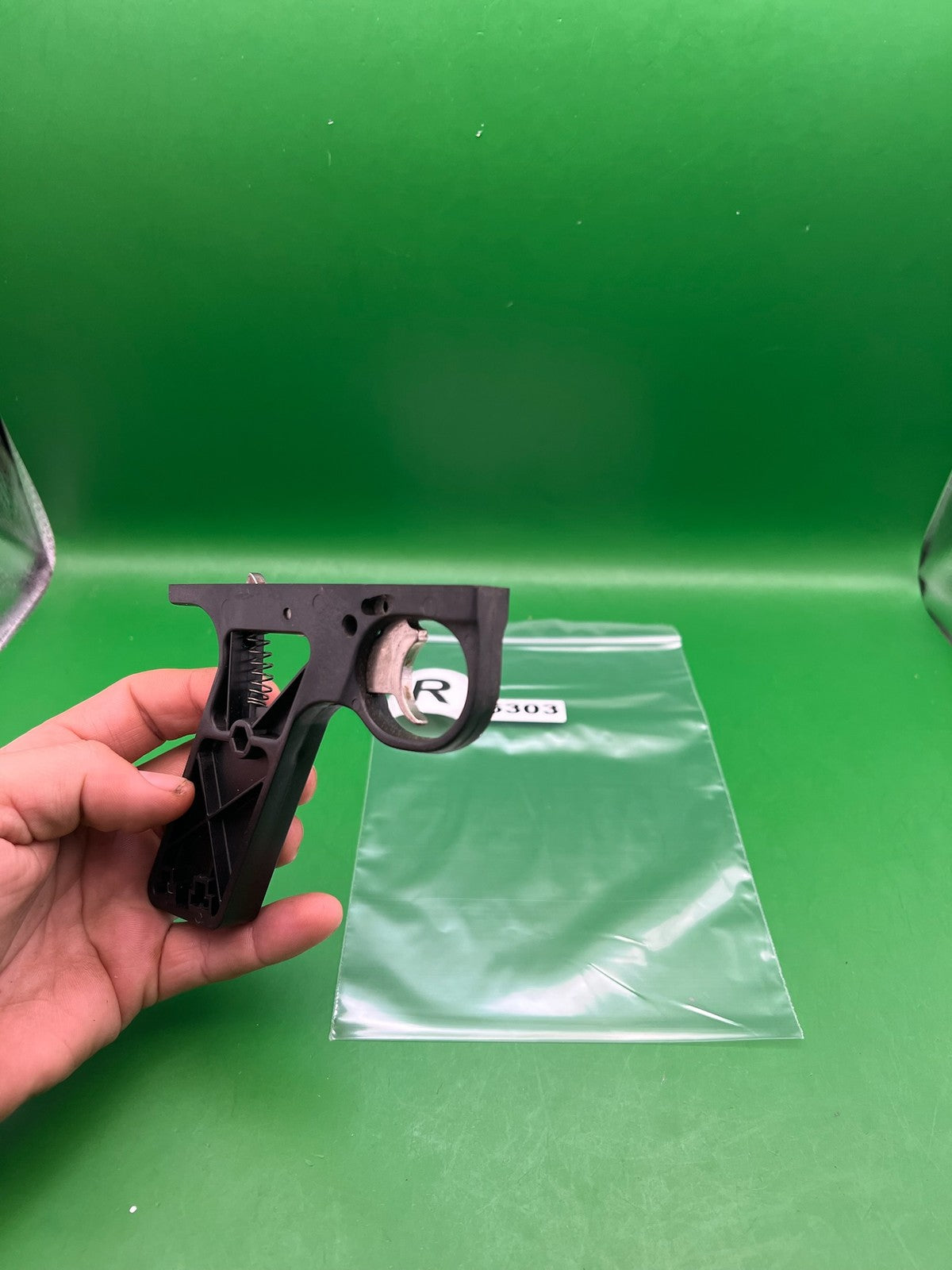 Automag Frame - used paintball grip frame - black