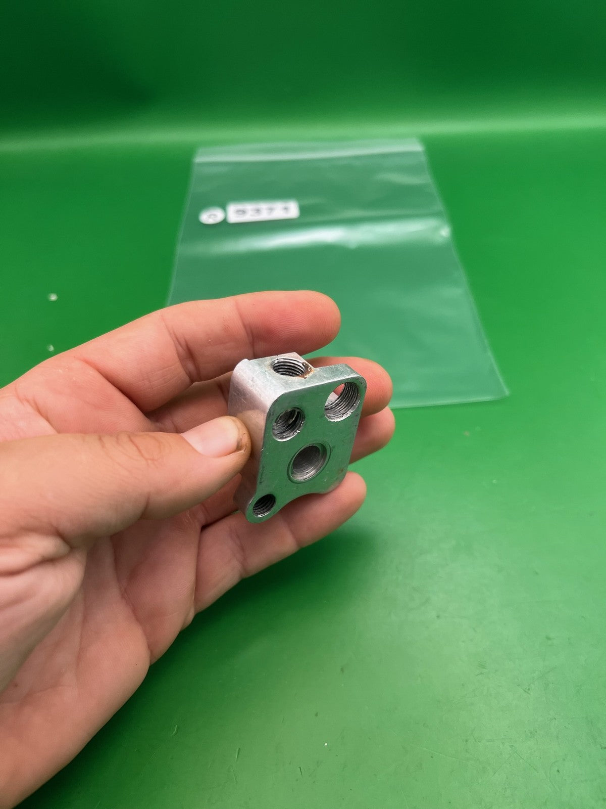 WGP Autococker Front Block Raw Aluminum 2K+ Pneumatics Mount