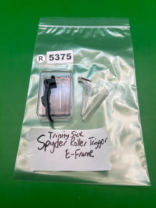 Trinity Sick Spyder E-Frame Roller Trigger Black Aluminum