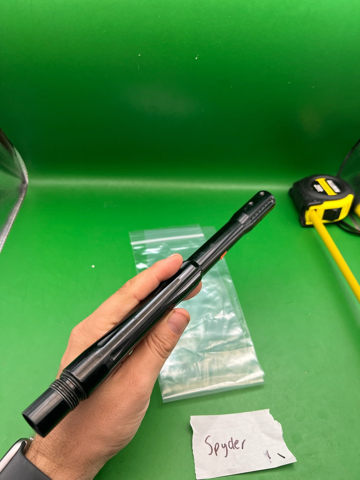 Spyder Paintball Barrel Black 12in .687 Bore