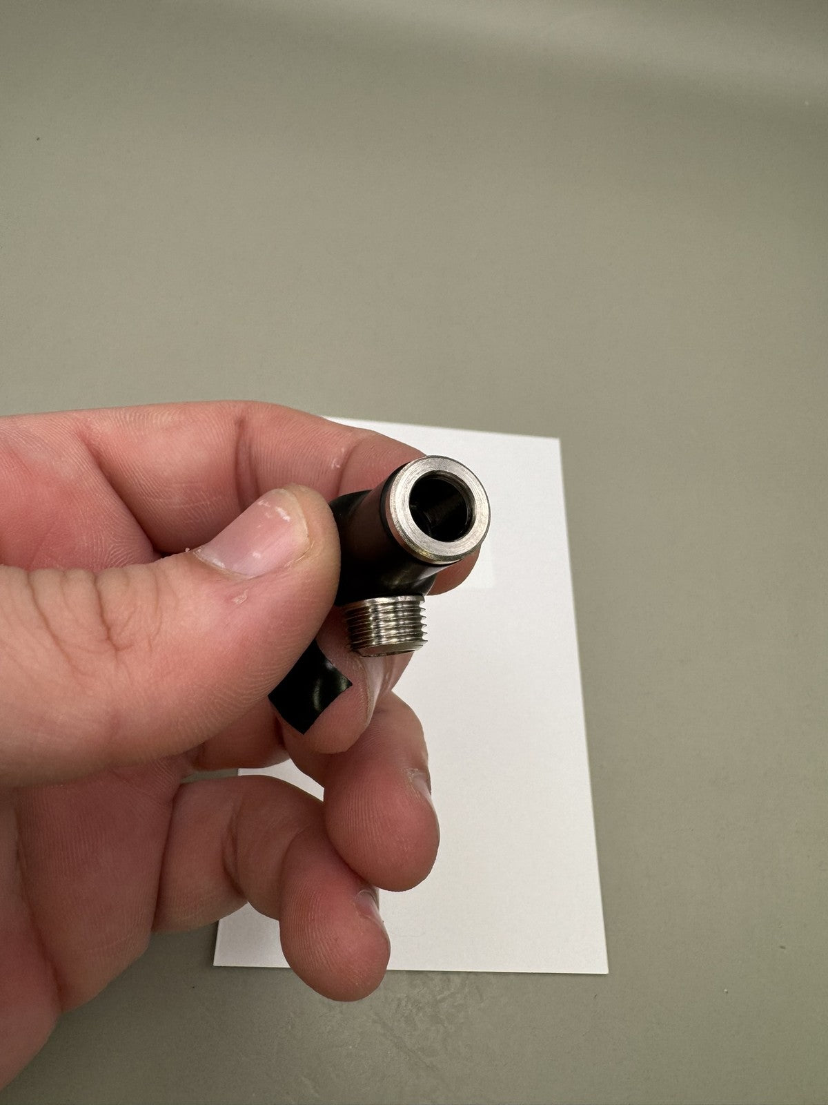 CCM 90° Fitting Black