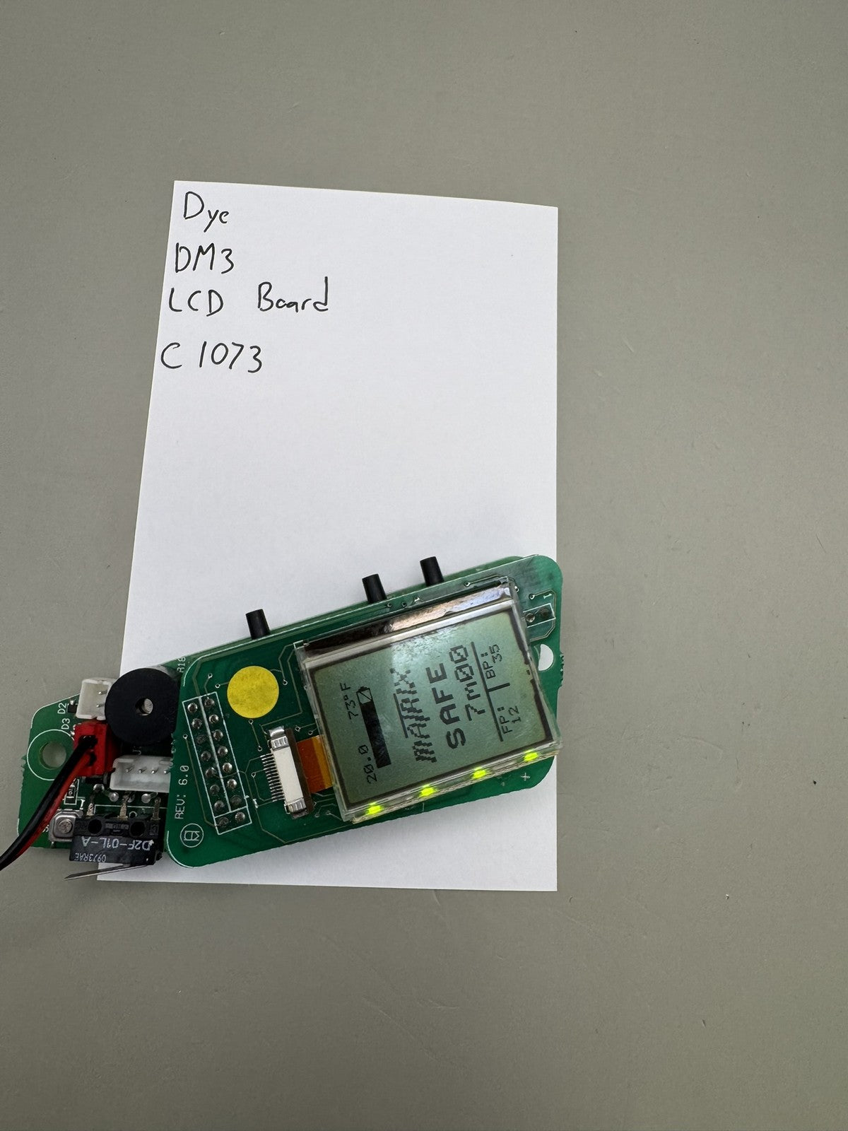 Dye DM3 LCD Board