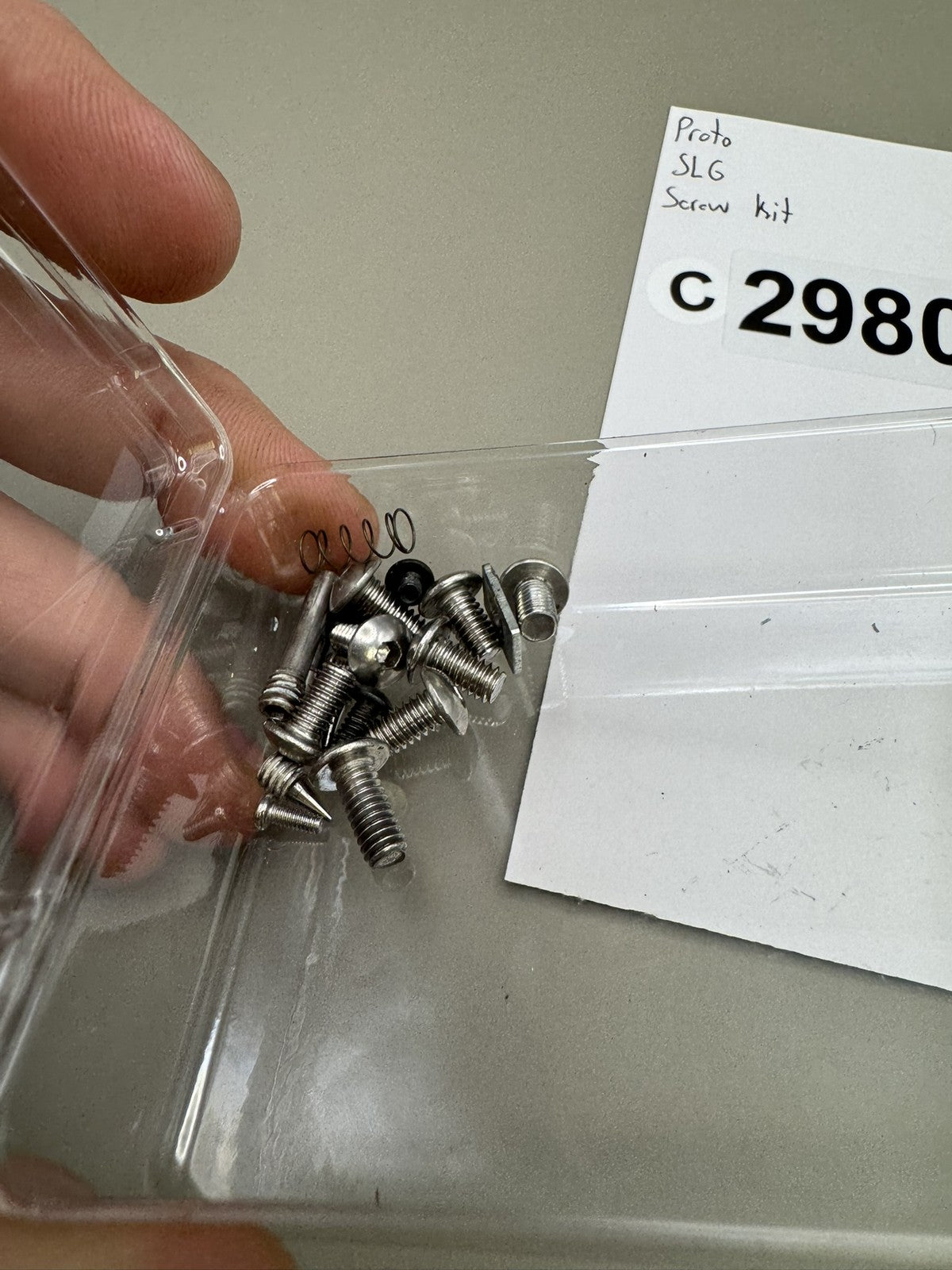 Proto SLG Screw Kit Paintball Marker Hardware Parts