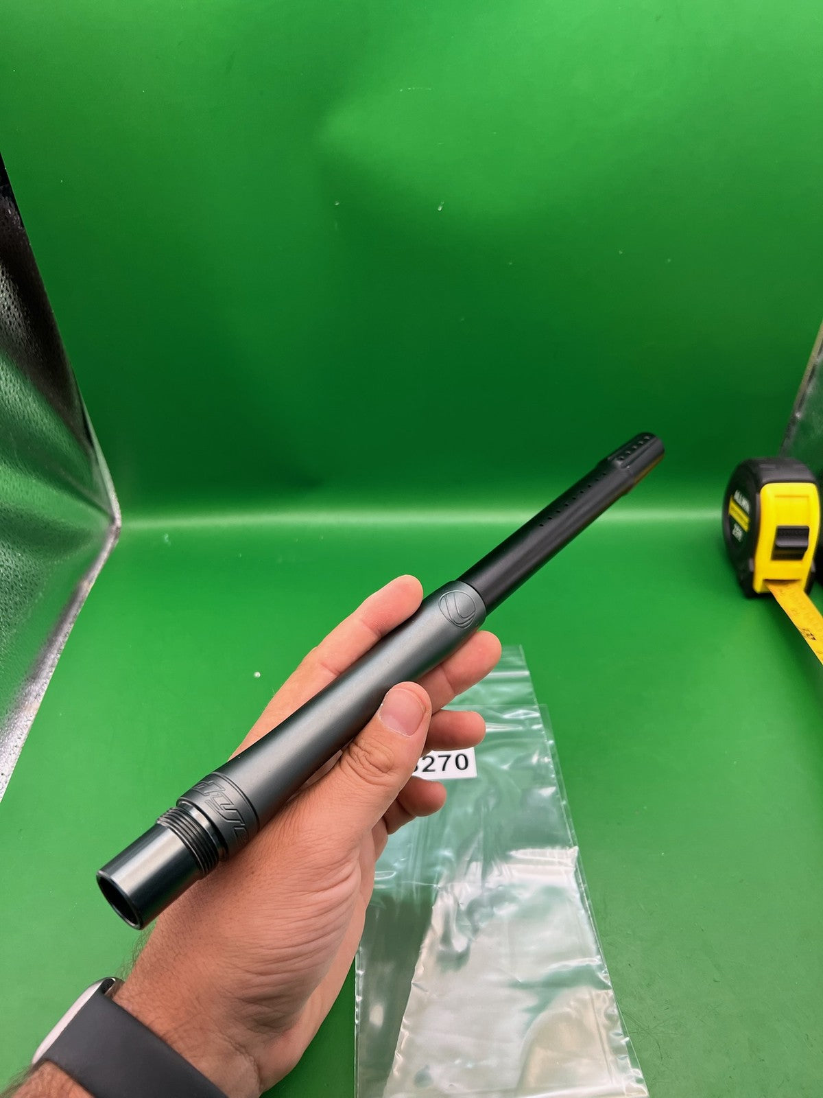Dye Ultralite (UL) Paintball Barrel 14" 0.686 AC Thread - Grey/Black
