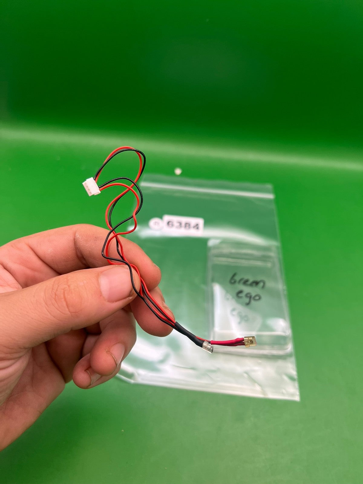 Lv1 Ego Eyes - used paintball eye wire harness - red/black