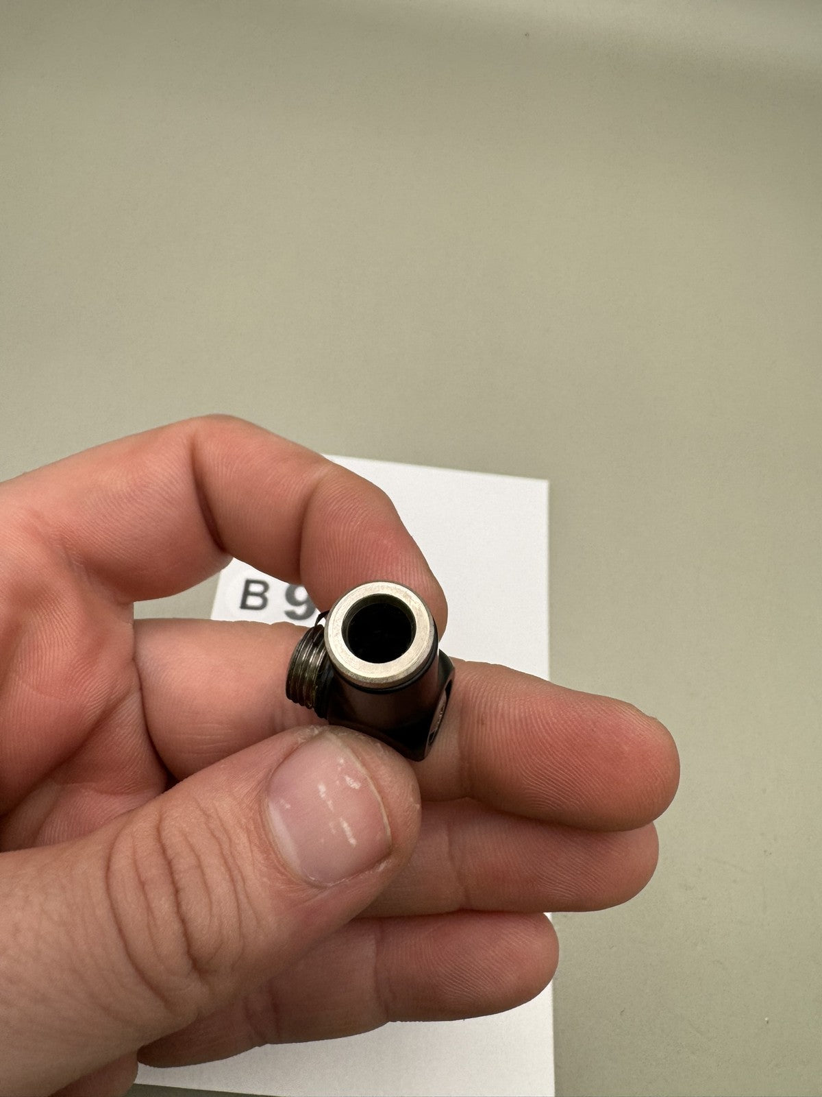 CCM PB 90° Fitting Black