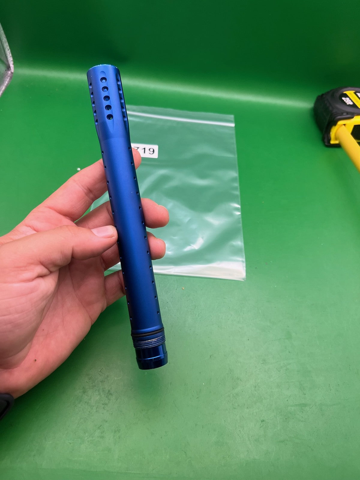 Dye Ultralite UL 14" Front Barrel Tip Blue Dust Anodized GEO EGO LUXE Shocker