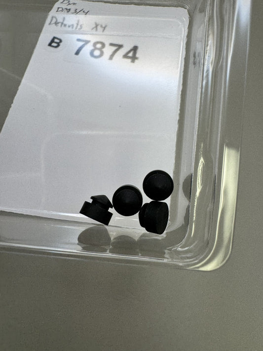 Dye DM3 DM4 Ball Detents Black Set of 4