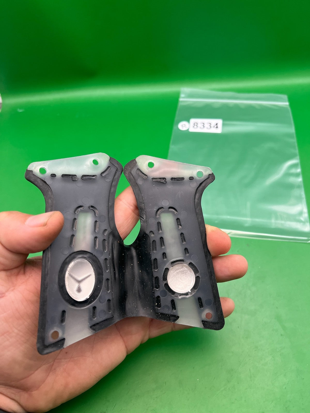 Dye Proto PM DM Series Rubber Grip Panels Black Gray Marker Grips