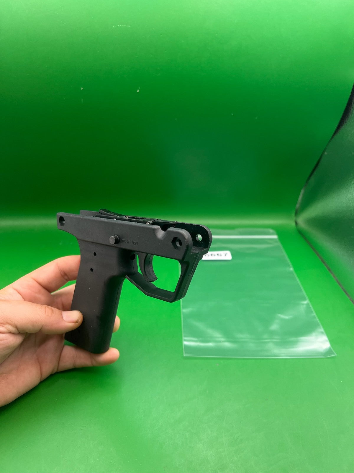 BT-4 Tipmmann Frame NOS - used paintball grip frame - black