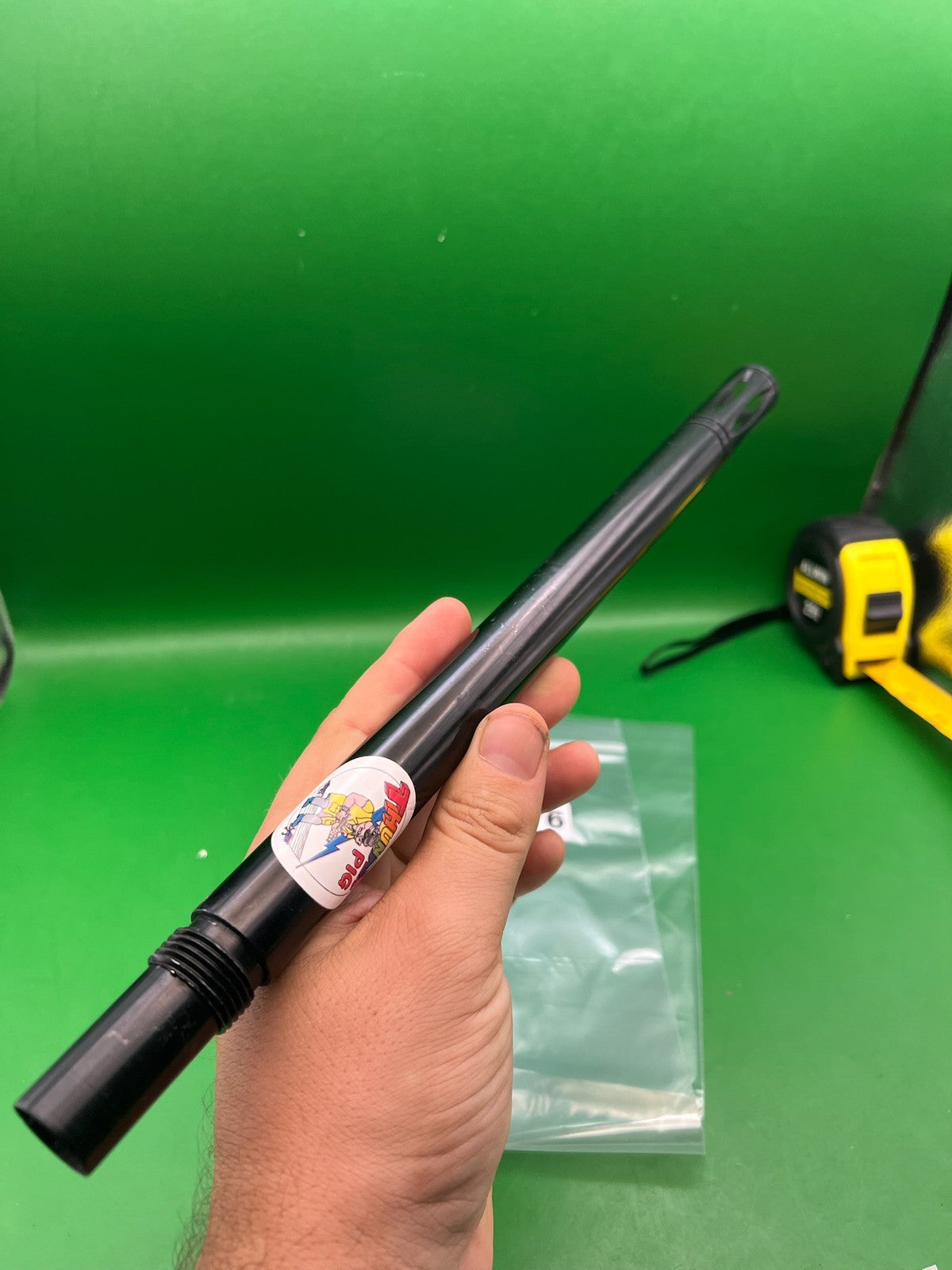 Sterling Paintball Barrel Back Black 12" .690 Bore