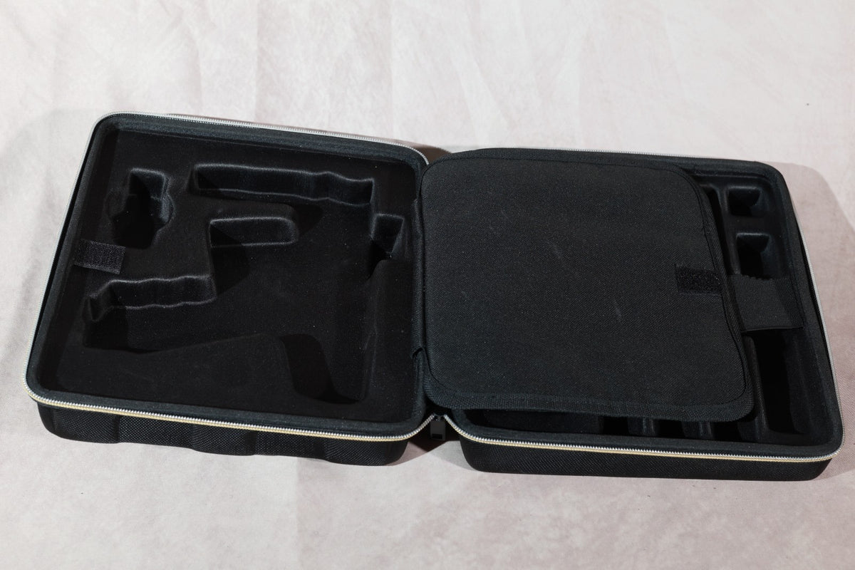 HK Army VCOM Paintball Marker Case Black Gold Hard Shell Carrying Storage