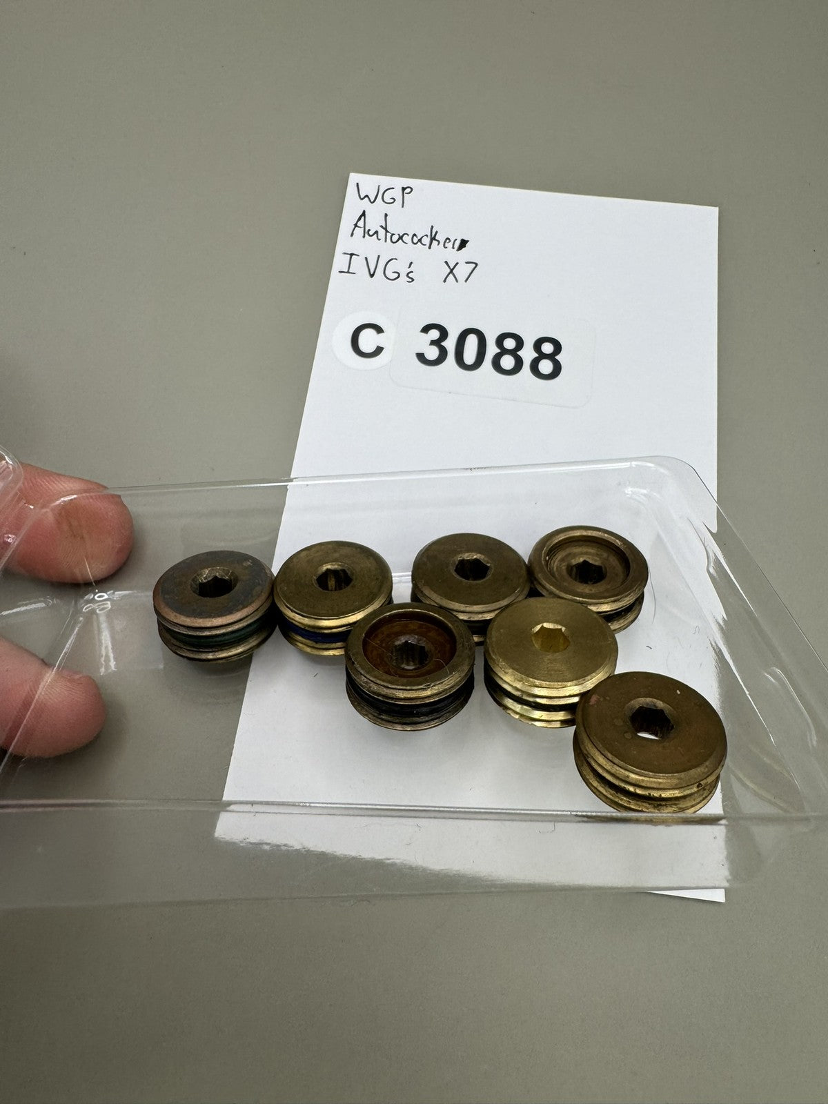 WGP Autococker IVG's X7 Brass Inline Velocity Governors Lot