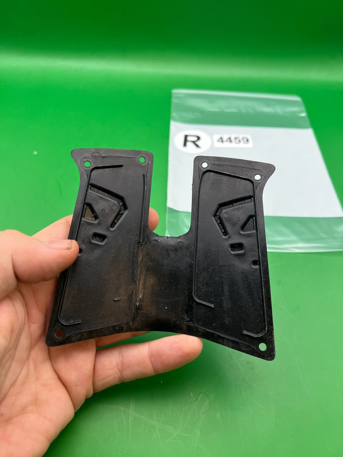 Bob Long Marker Grip Panels Black Grey Rubber Comfort Grips
