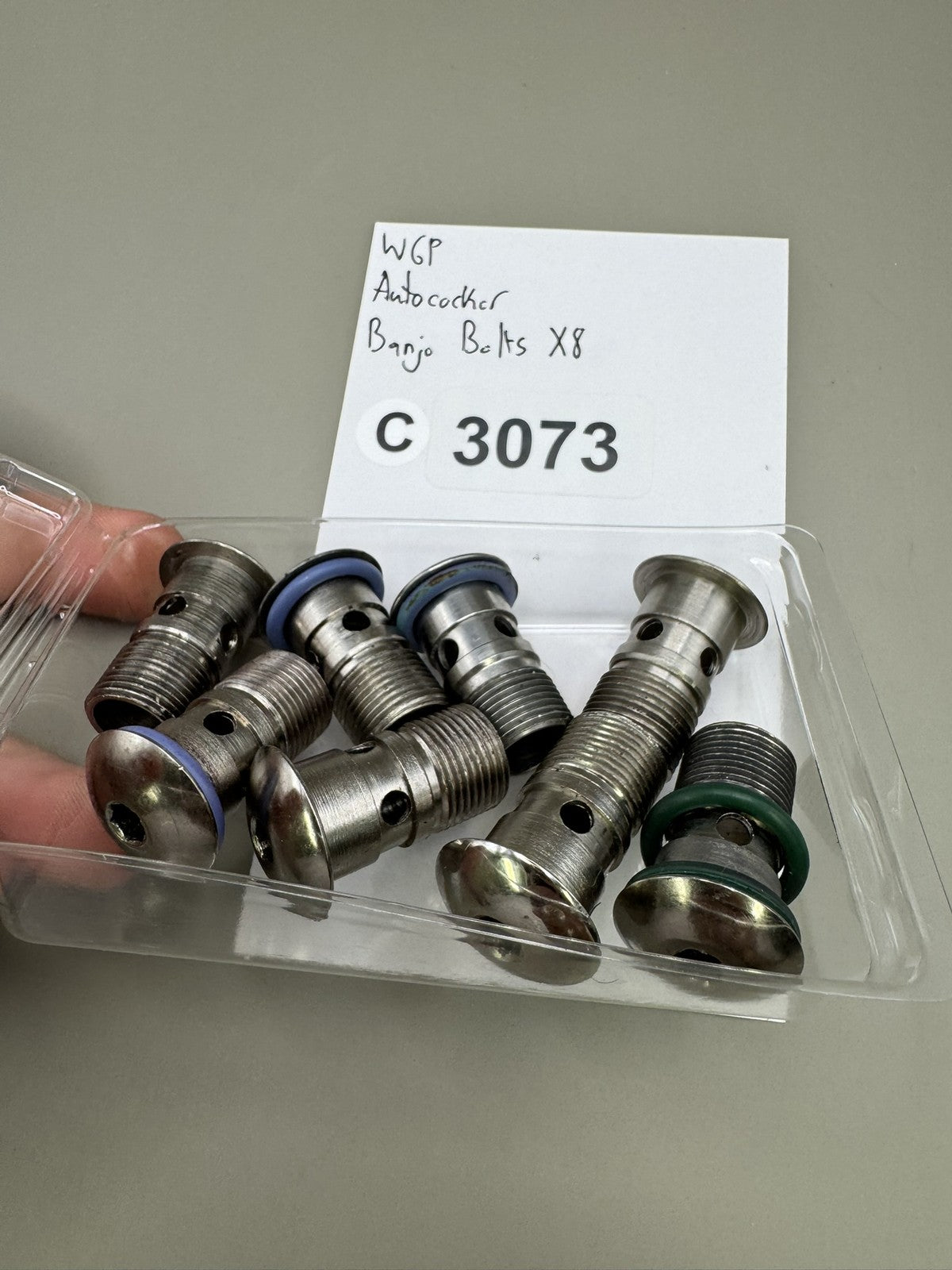 WGP Autococker Banjo Bolts X8
