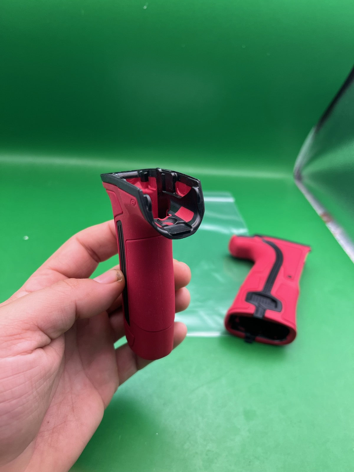Planet Eclipse Ego / CS3 Rubber Grip Kit Red Black