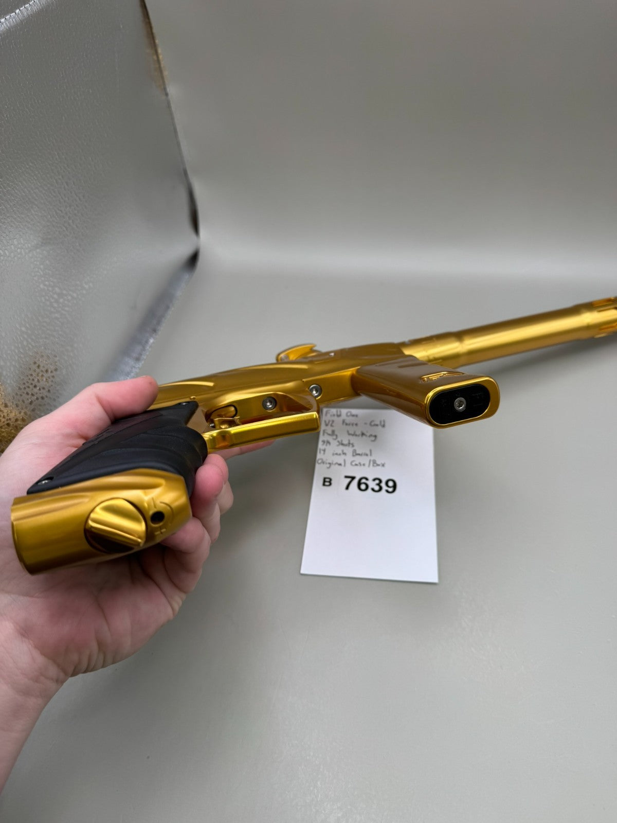 Field One V2 Force - Gold - Paintball Marker Fully Working