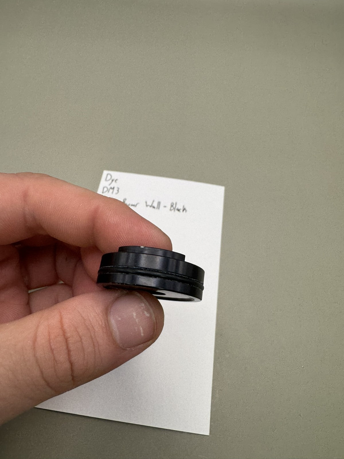 Dye DM3 Bolt Rear Wall - Black