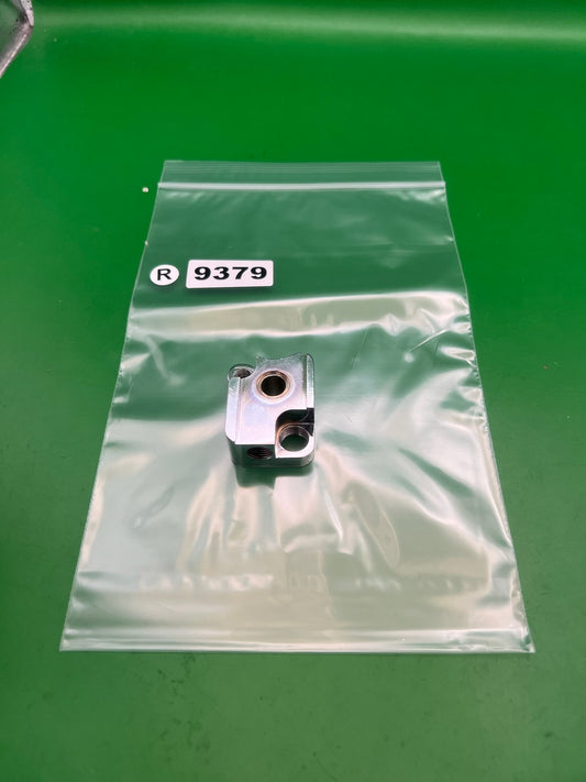 WGP Autococker 2K Front Block Silver Polished Aluminum Marker Part