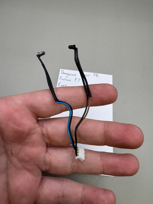 Dangerous Power Fusion F7 Eye Harness Wire Set Black