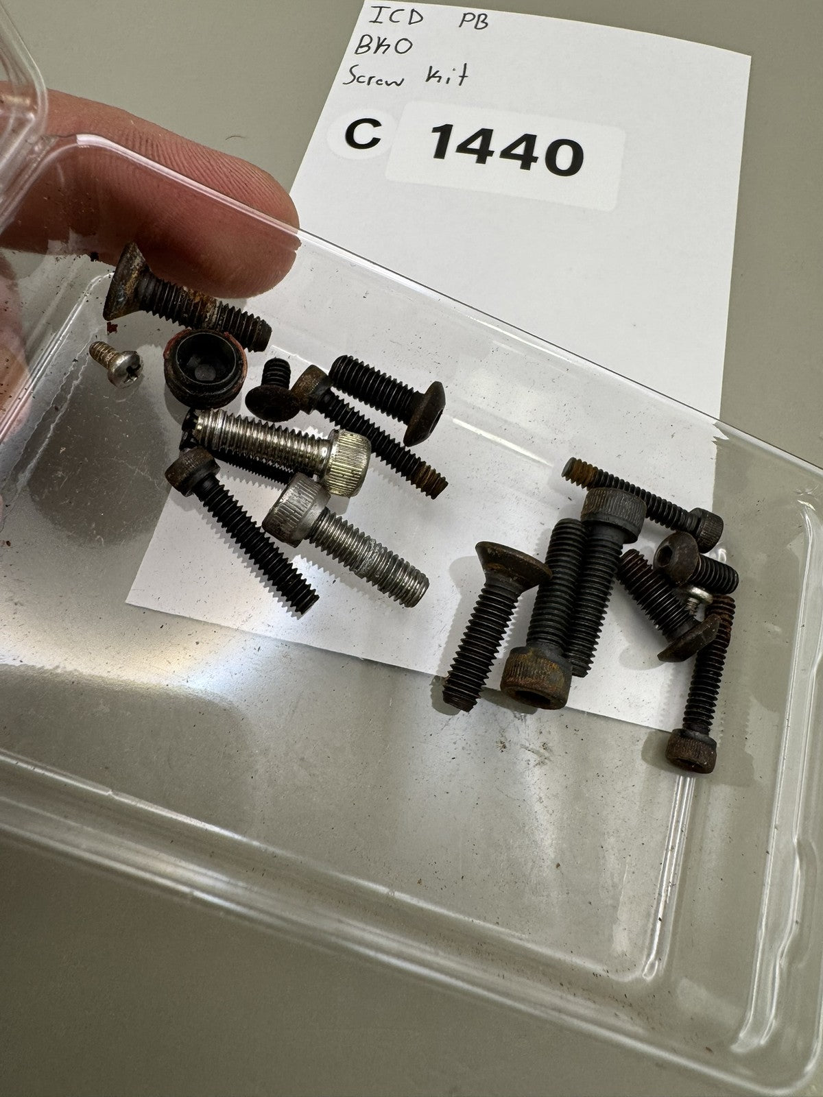 ICD PB BKO Screw kit