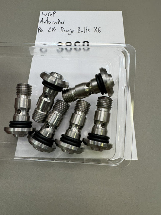 WGP Autococker Pre 2K Banjo Bolts X6