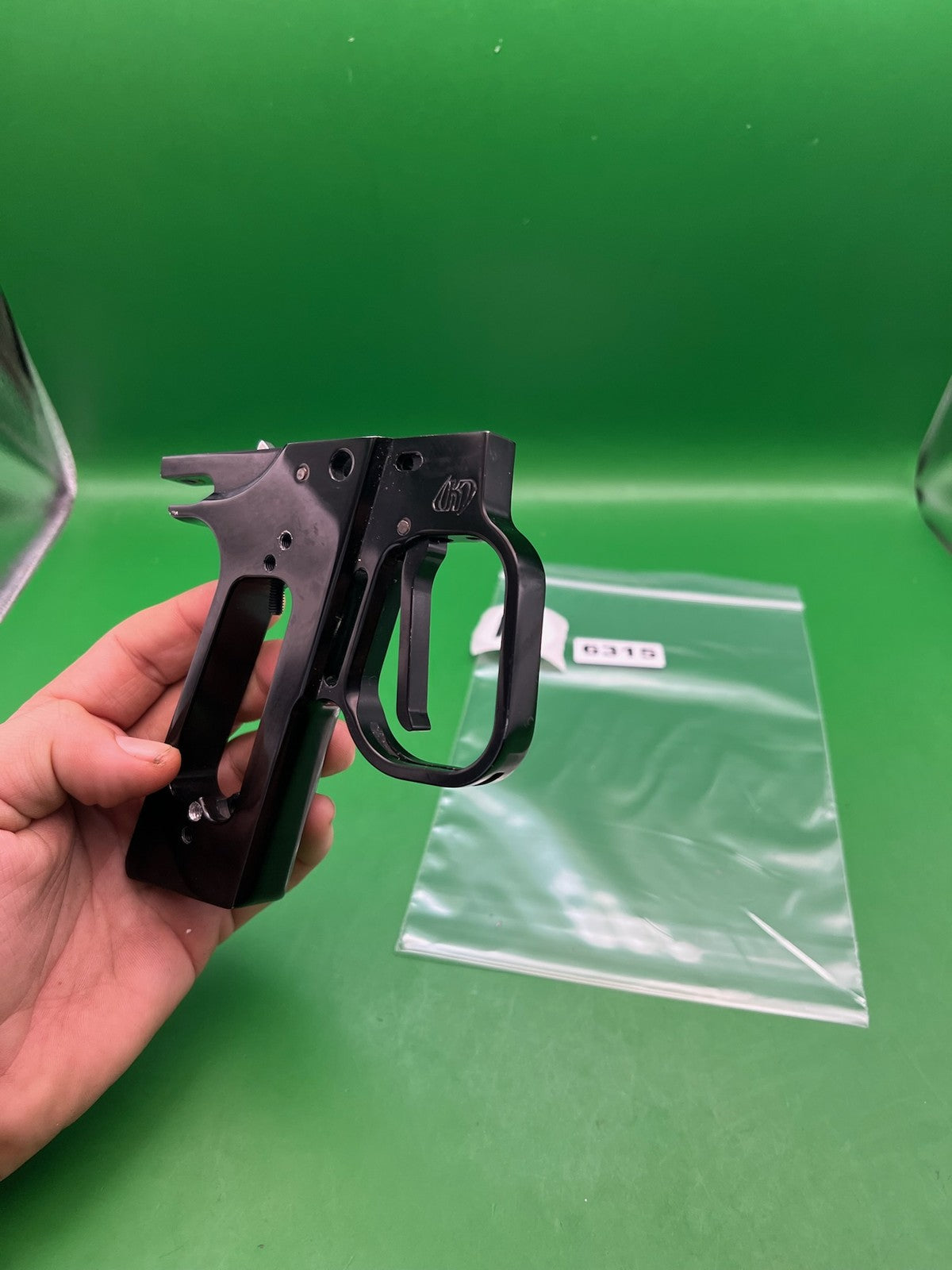 WGP Autococker Frame Hinge Frame - used paintball trigger frame - black