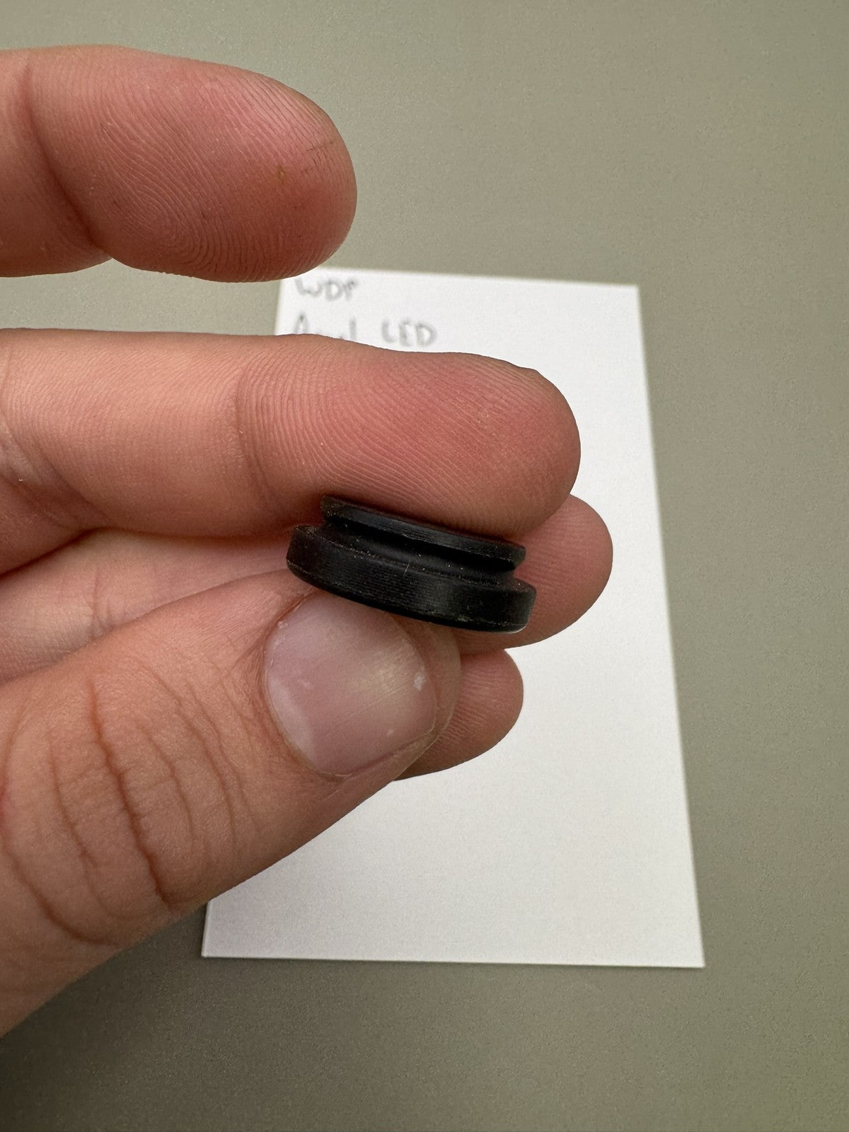 WDP Angel LED Body Plug Black