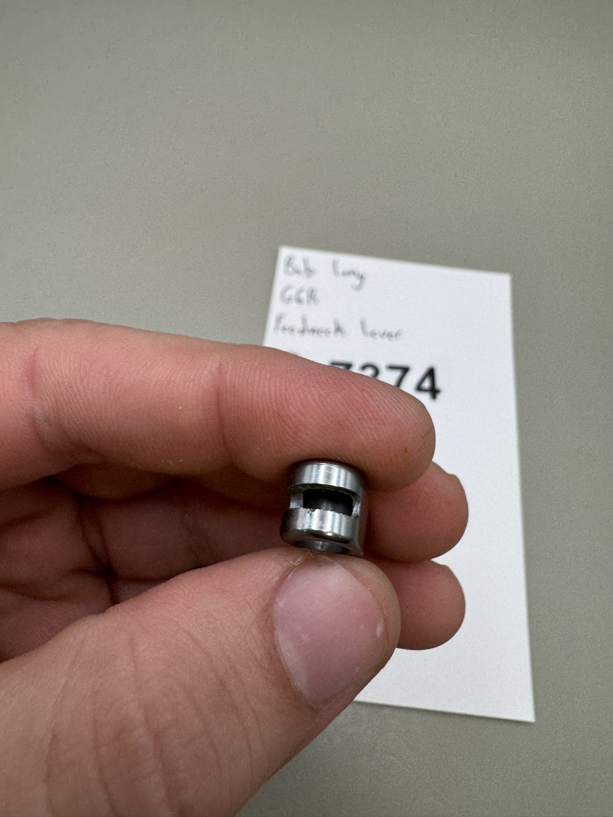 Bob Long GGR Feedneck Lever Silver