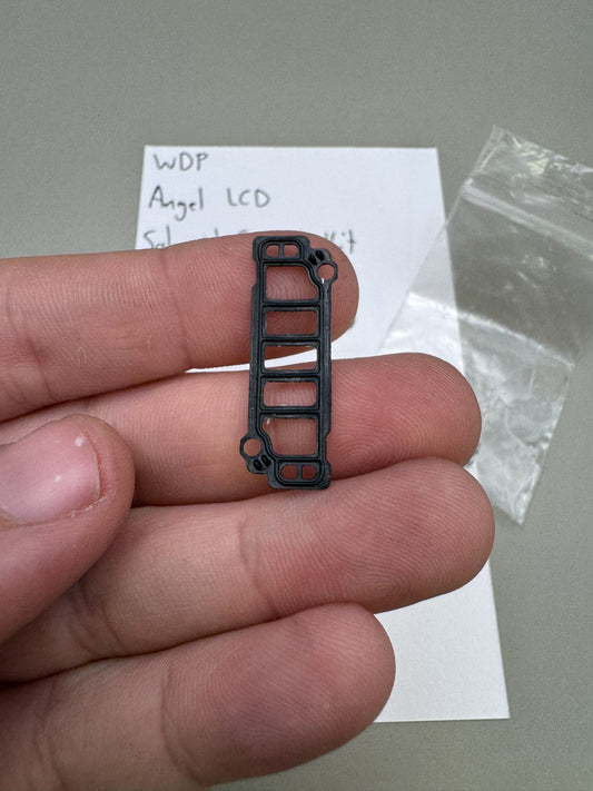 WDP Angel LCD Solenoid Gasket Kit Black