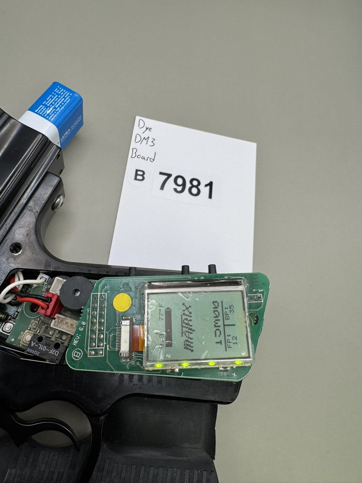 Dye DM3 Circuit Board REV 6.0 Green