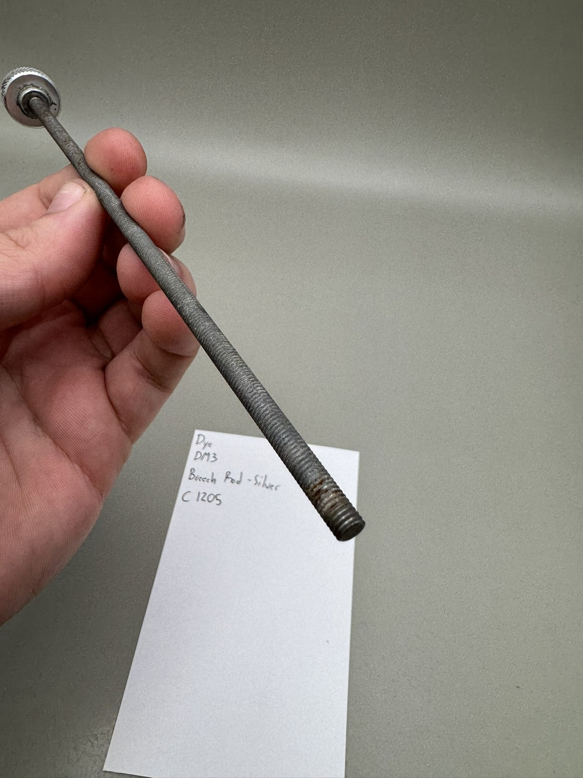 Dye DM3 Breech Rod - Silver