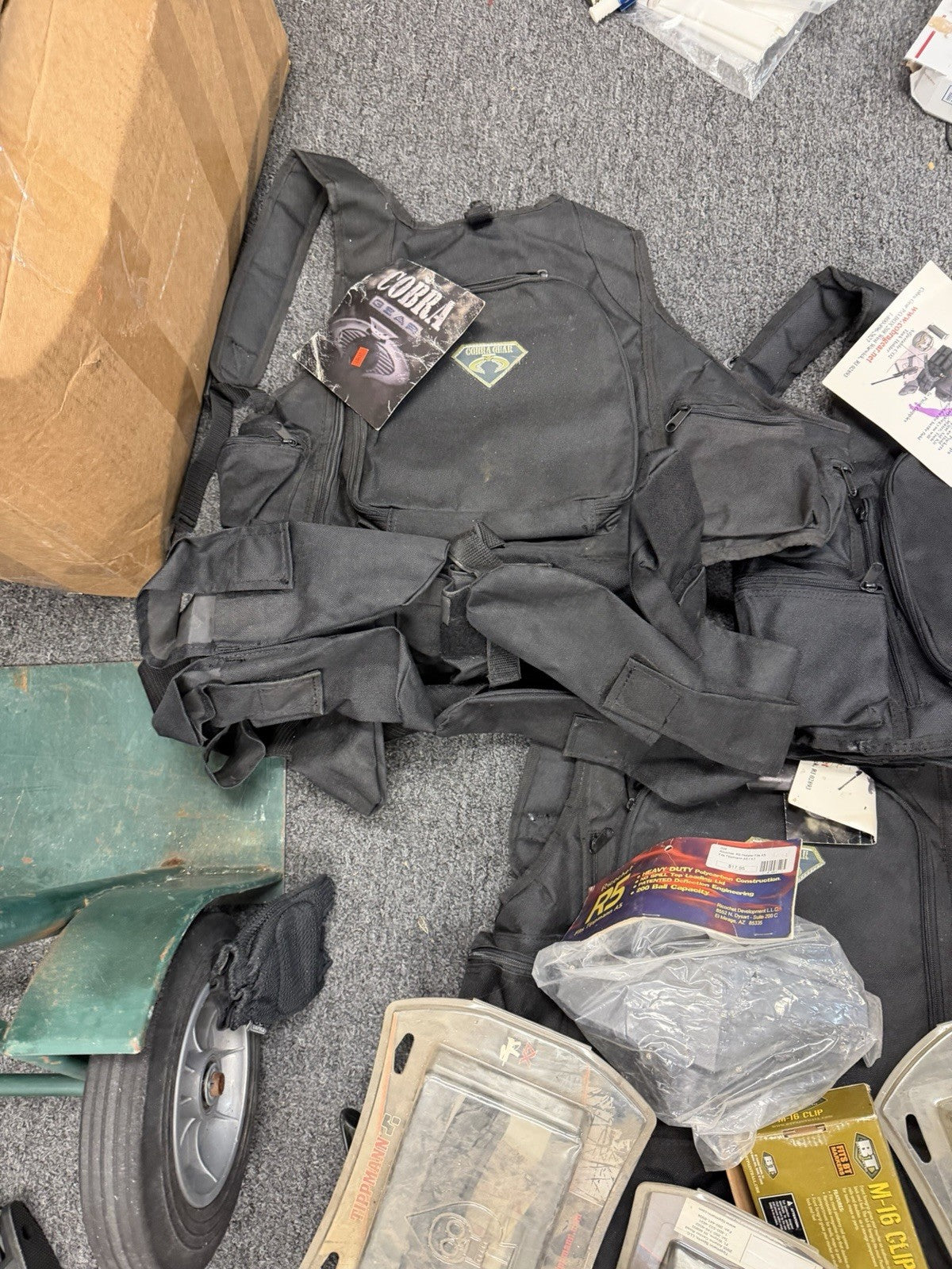Lot Of New Old Stock Tiippman / BT Parts And Vests