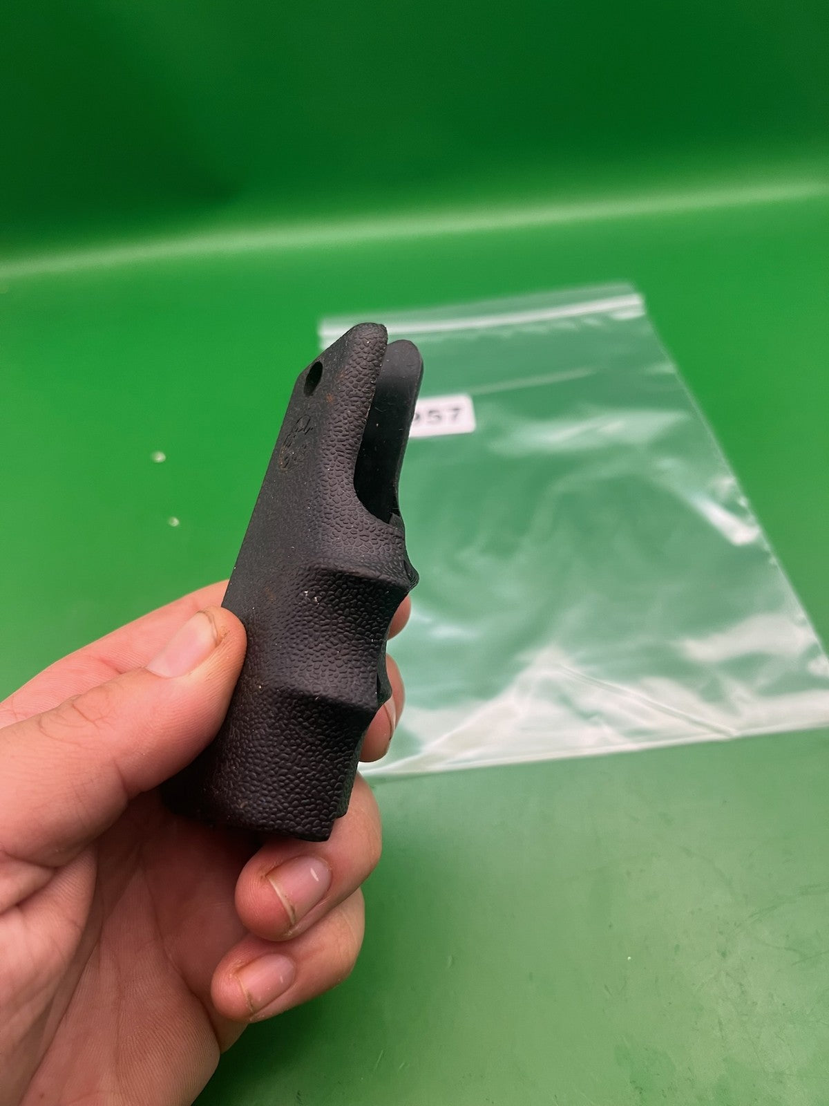 45 Paintball Rubber Split Grips Black