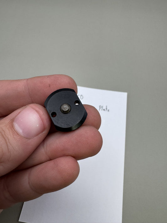 WDP Angel LCD Solenoid Locking Plate Black